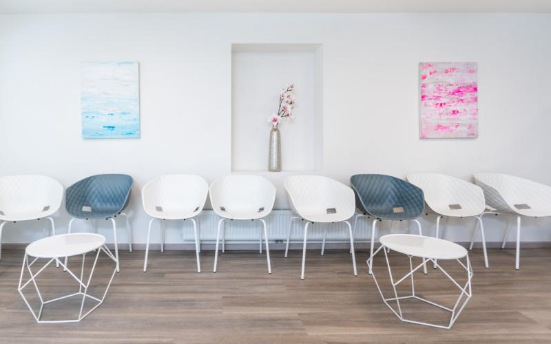 Wartebereich der Ordination