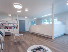 Empfang Ordination Dr. Julia Moser